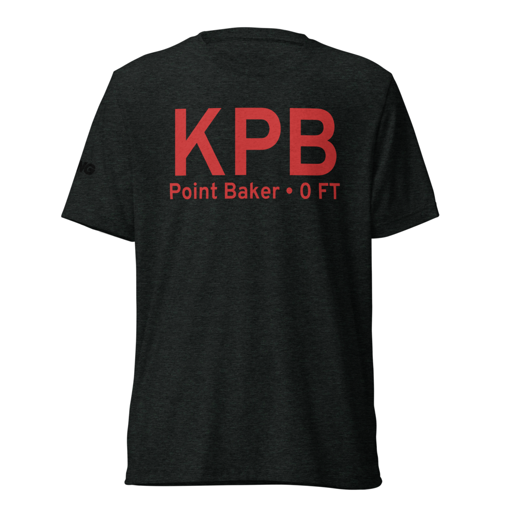 Point Baker (KPB) Airport Tri-blend T-Shirt 