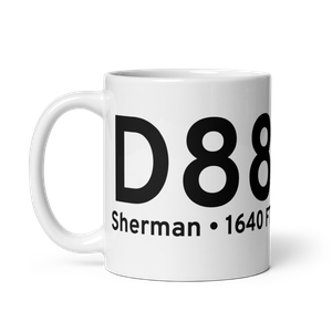 Sherman (D88) Airport Mug