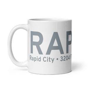 Rapid City (KRAP) Airport Mug