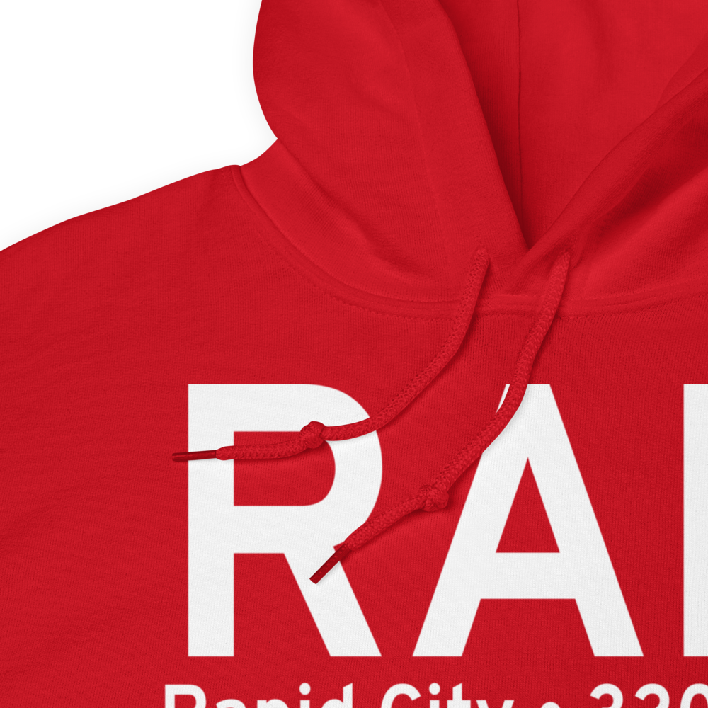 Rapid City (KRAP) Airport Hoodie Sweatshirt 