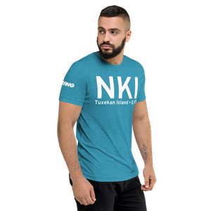 Tuxekan Island (AK62) Airport Tri-blend T-Shirt