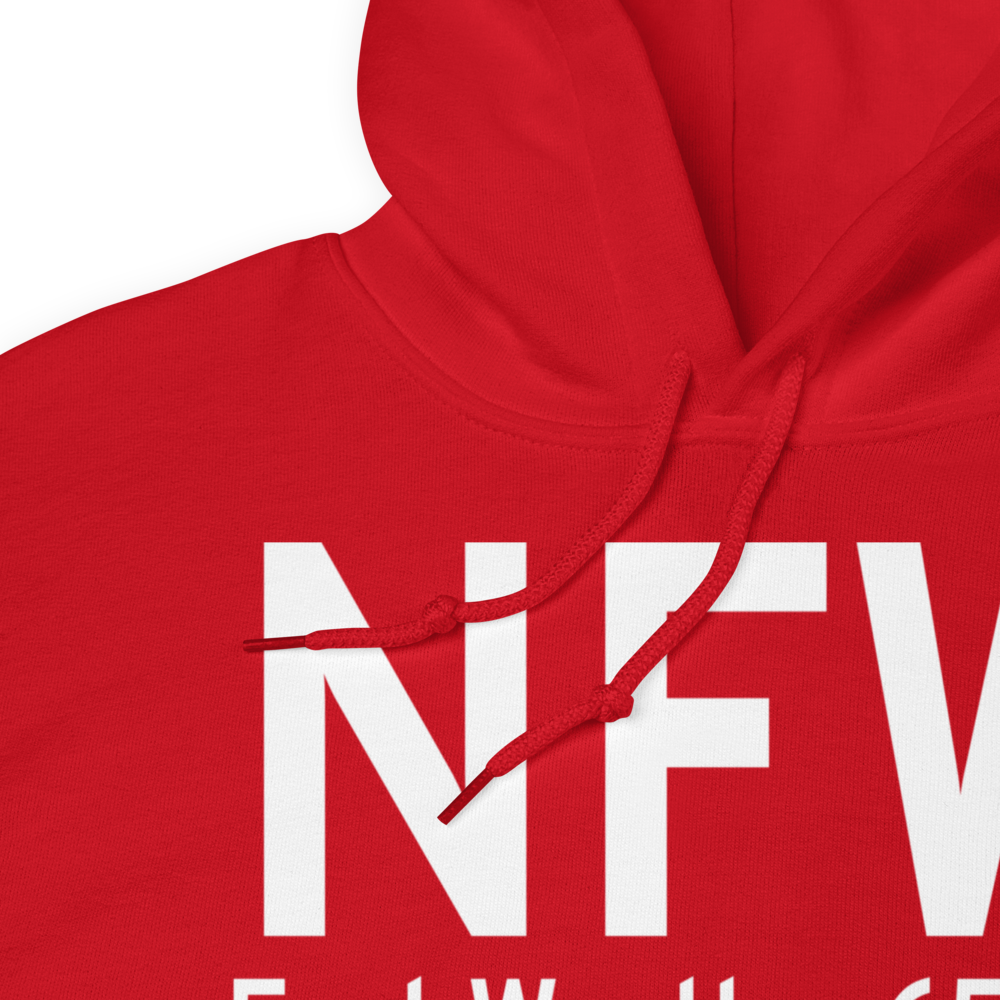 Fort Worth (KNFW) Airport Hoodie Sweatshirt 
