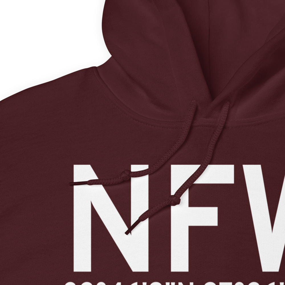 Fort Worth (KNFW) Airport Hoodie Sweatshirt 