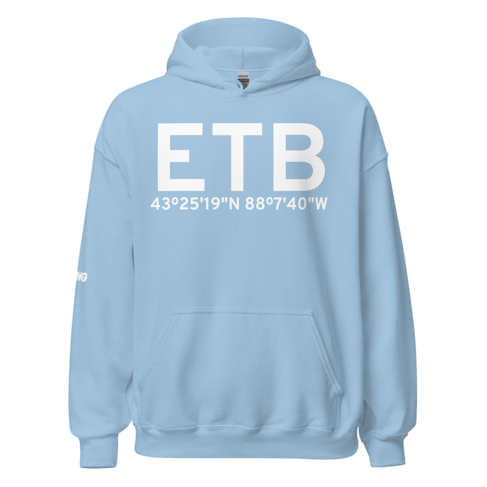 West Bend (KETB) Airport Hoodie Sweatshirt 