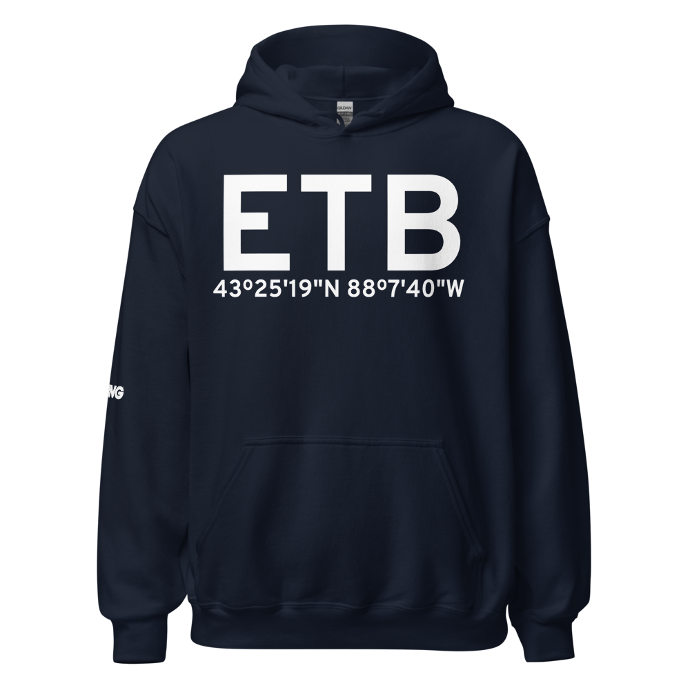 West Bend (KETB) Airport Hoodie Sweatshirt 