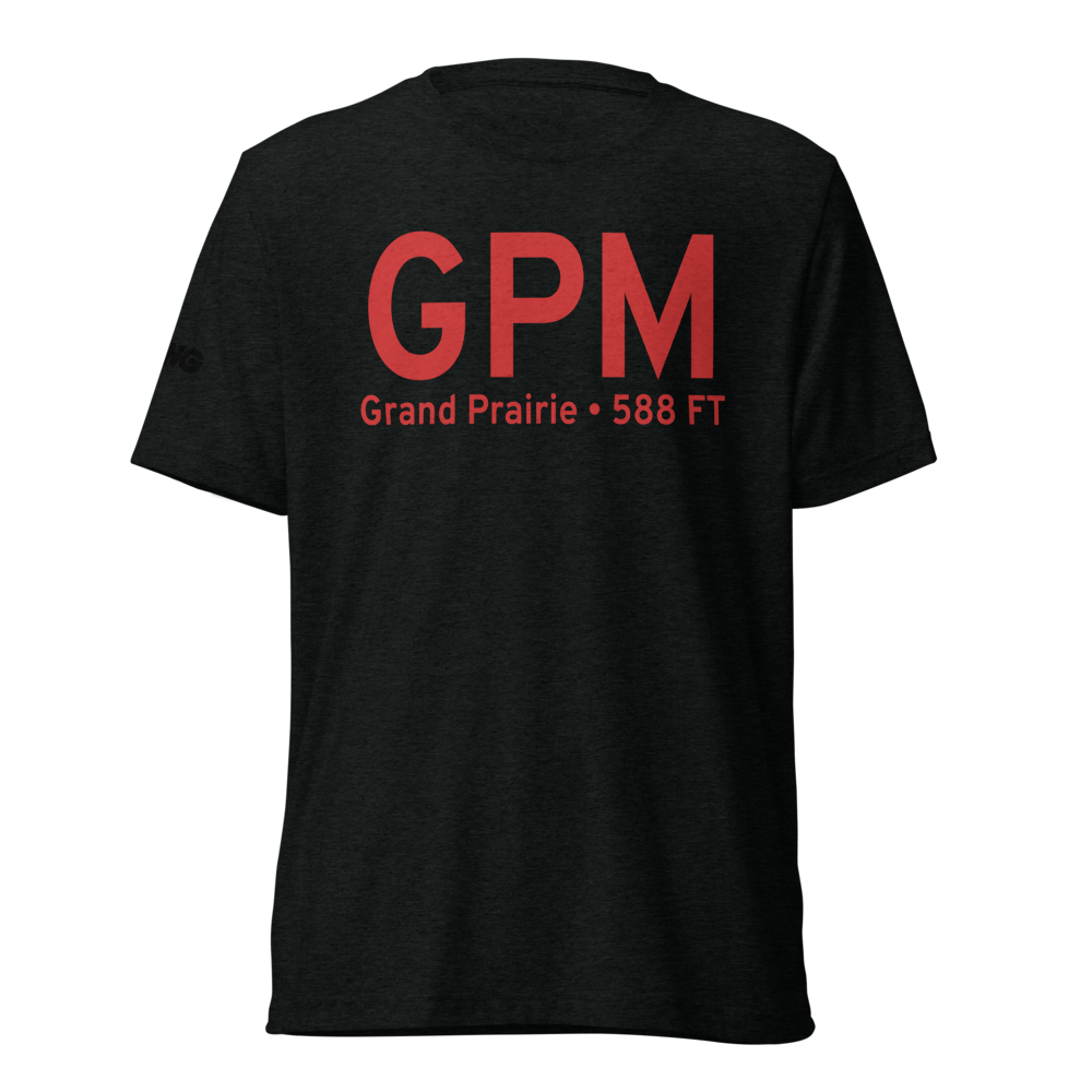 Grand Prairie (KGPM) Airport Tri-blend T-Shirt 