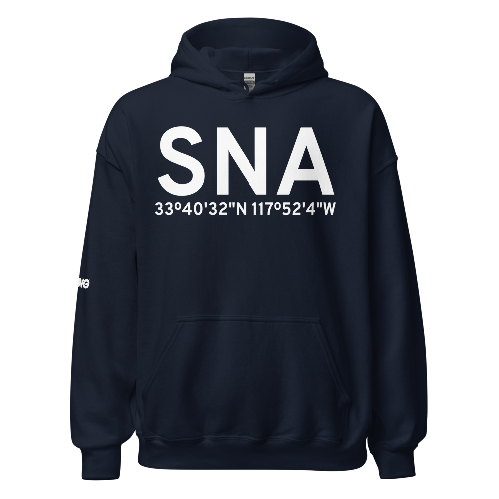 Santa Ana (KSNA) Airport Hoodie Sweatshirt 