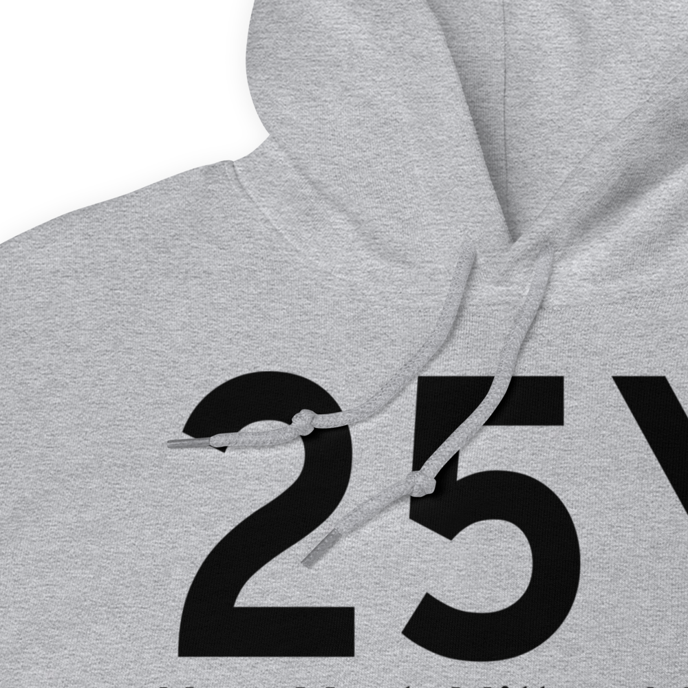 New York Mills (25Y) Airport Hoodie Sweatshirt 