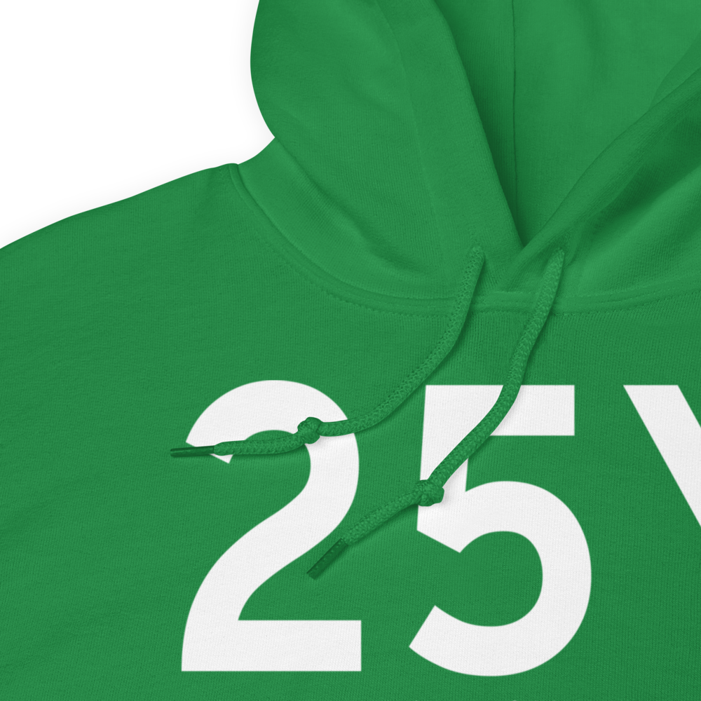 New York Mills (25Y) Airport Hoodie Sweatshirt 