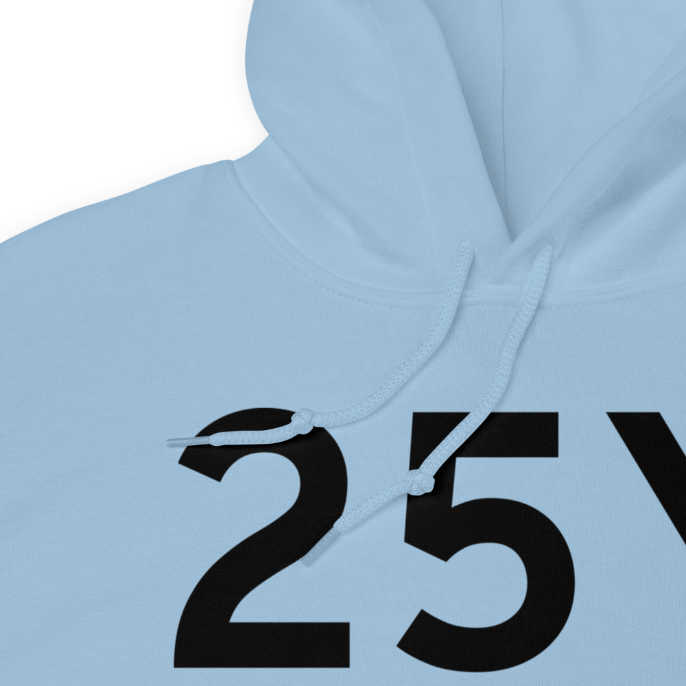 New York Mills (25Y) Airport Hoodie Sweatshirt 