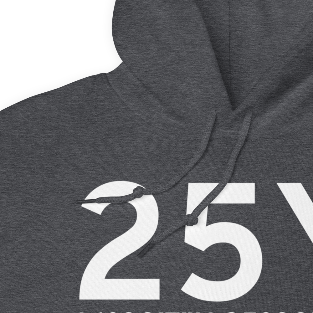 New York Mills (25Y) Airport Hoodie Sweatshirt 