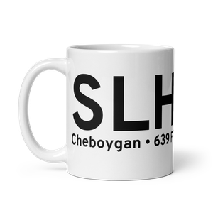 Cheboygan (KSLH) Airport Mug