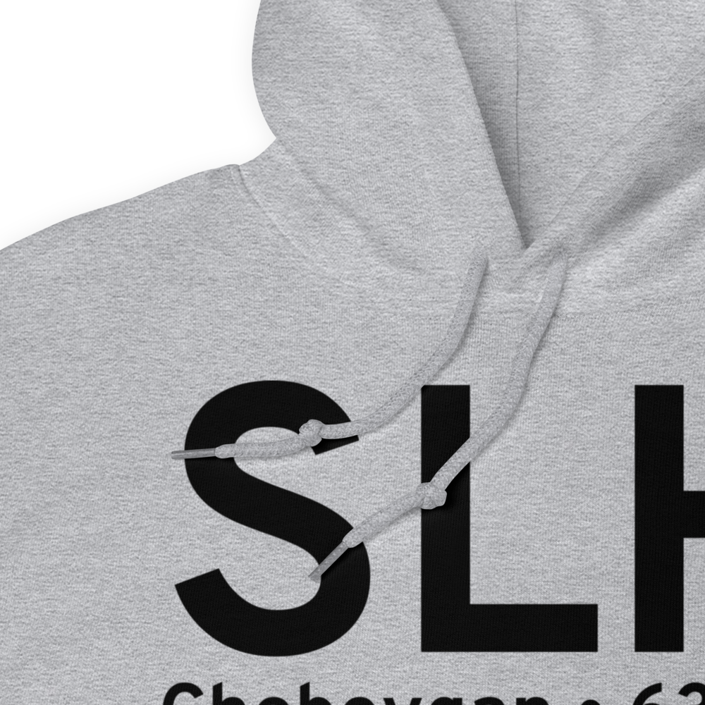 Cheboygan (KSLH) Airport Hoodie Sweatshirt 