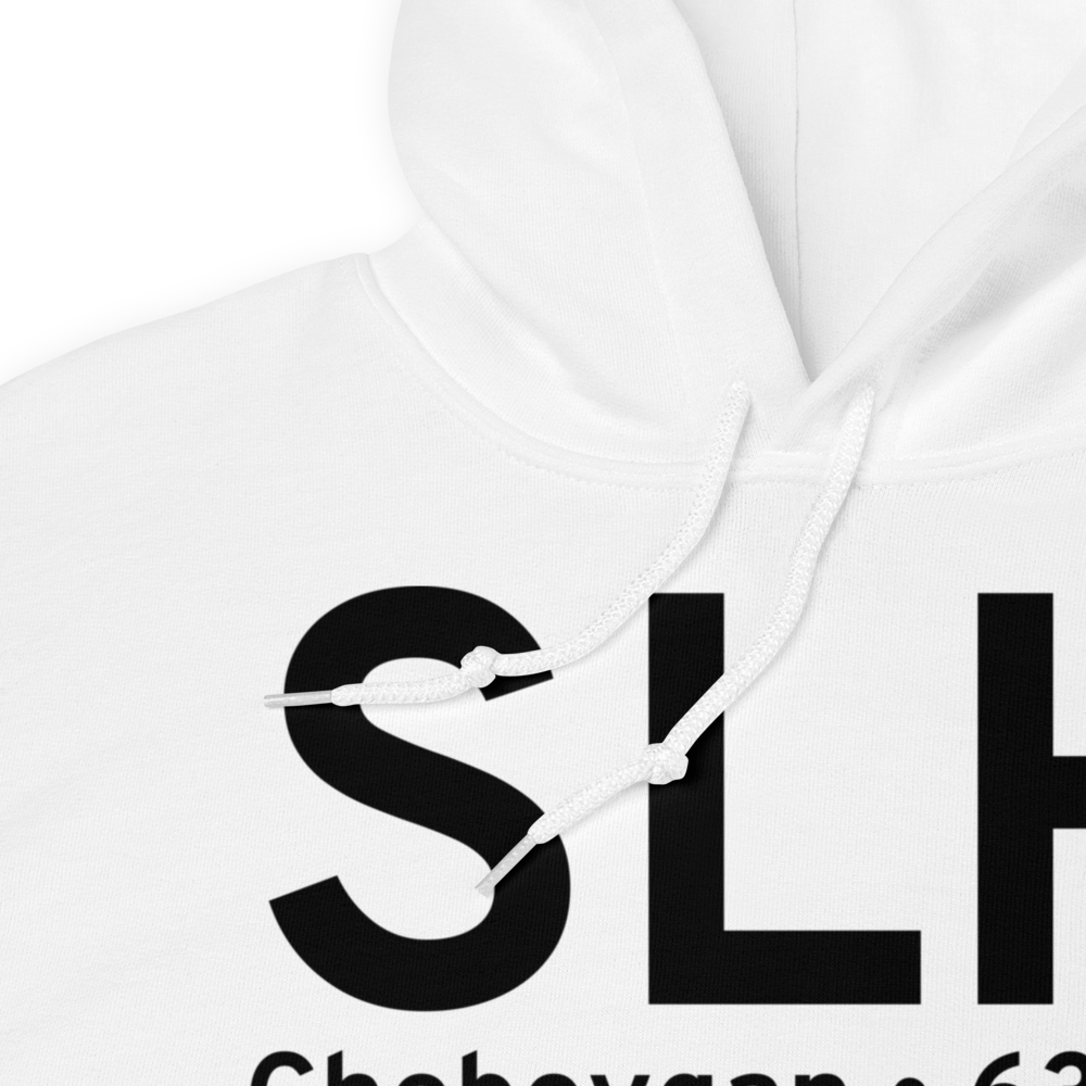 Cheboygan (KSLH) Airport Hoodie Sweatshirt 