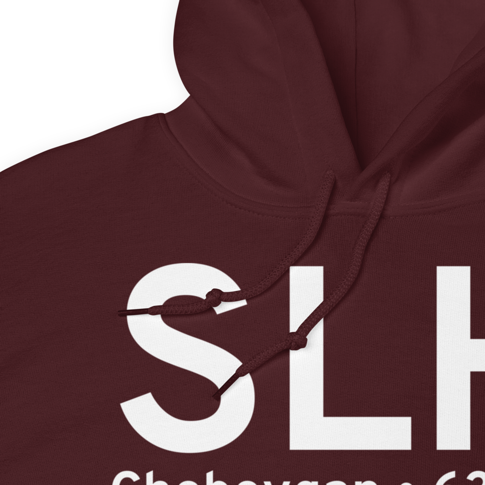 Cheboygan (KSLH) Airport Hoodie Sweatshirt 