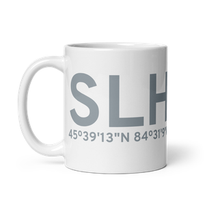 Cheboygan (KSLH) Airport Mug