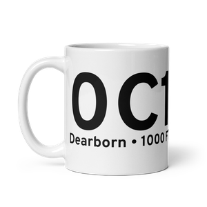 Dearborn (0C1) Airport Mug
