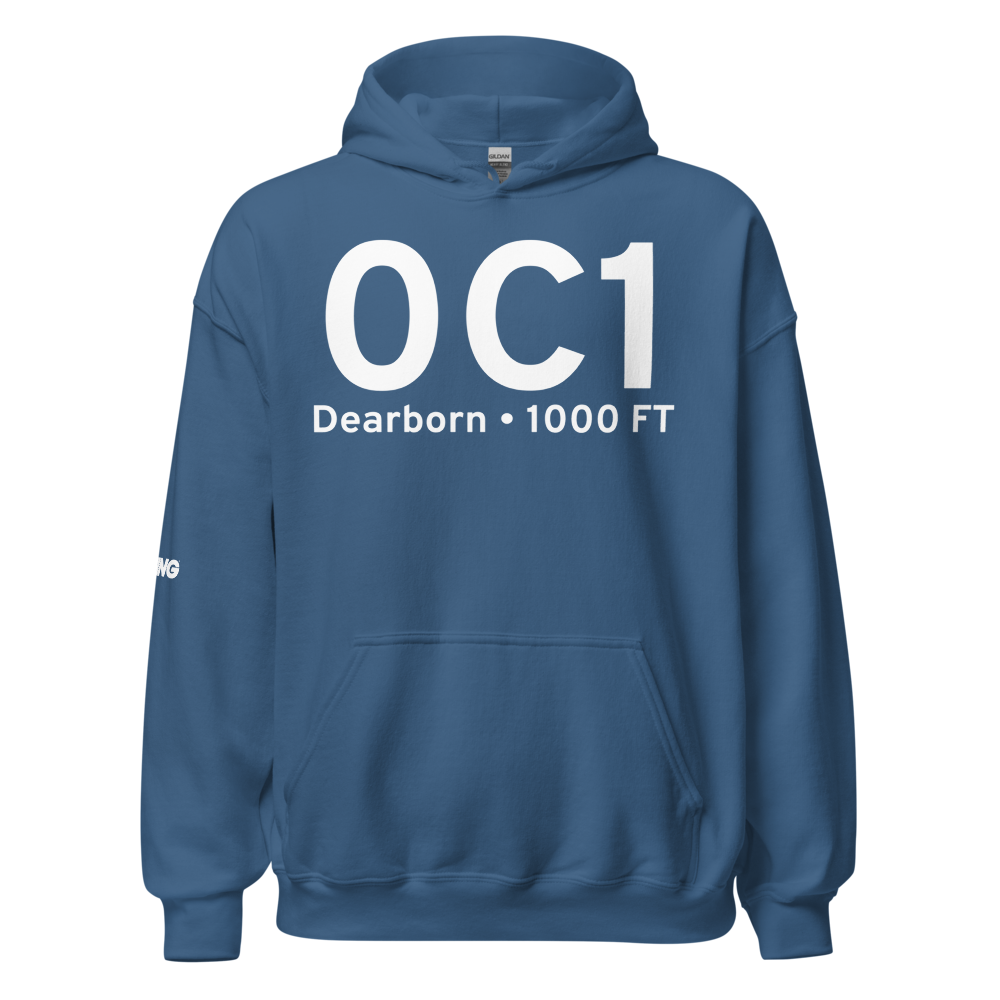 Dearborn (0C1) Airport Hoodie Sweatshirt 