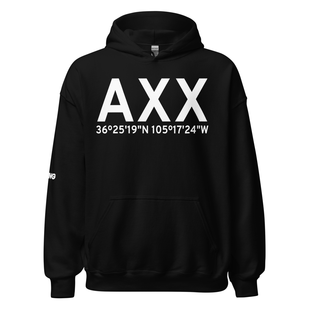 Angel Fire (KAXX) Airport Hoodie Sweatshirt 