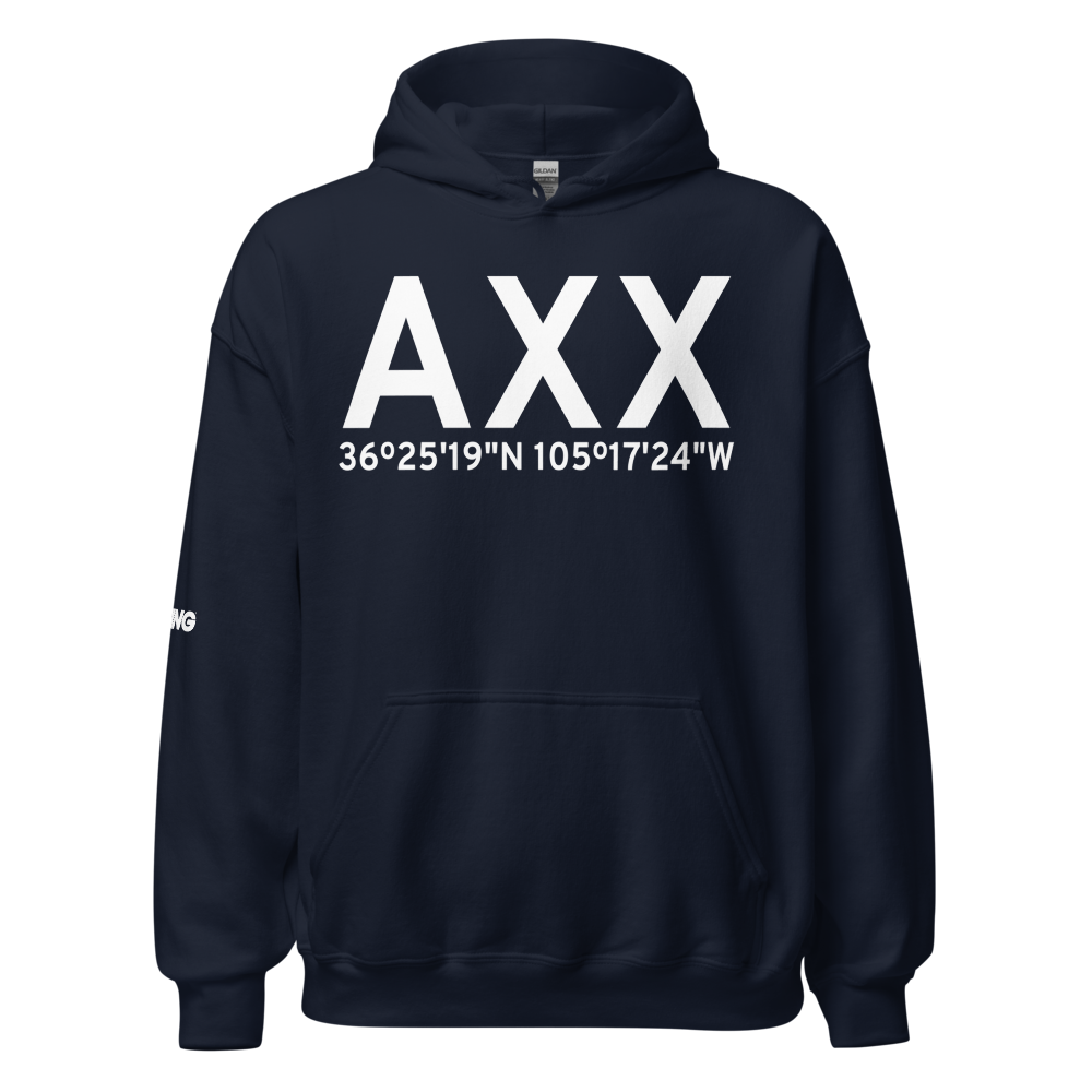 Angel Fire (KAXX) Airport Hoodie Sweatshirt 