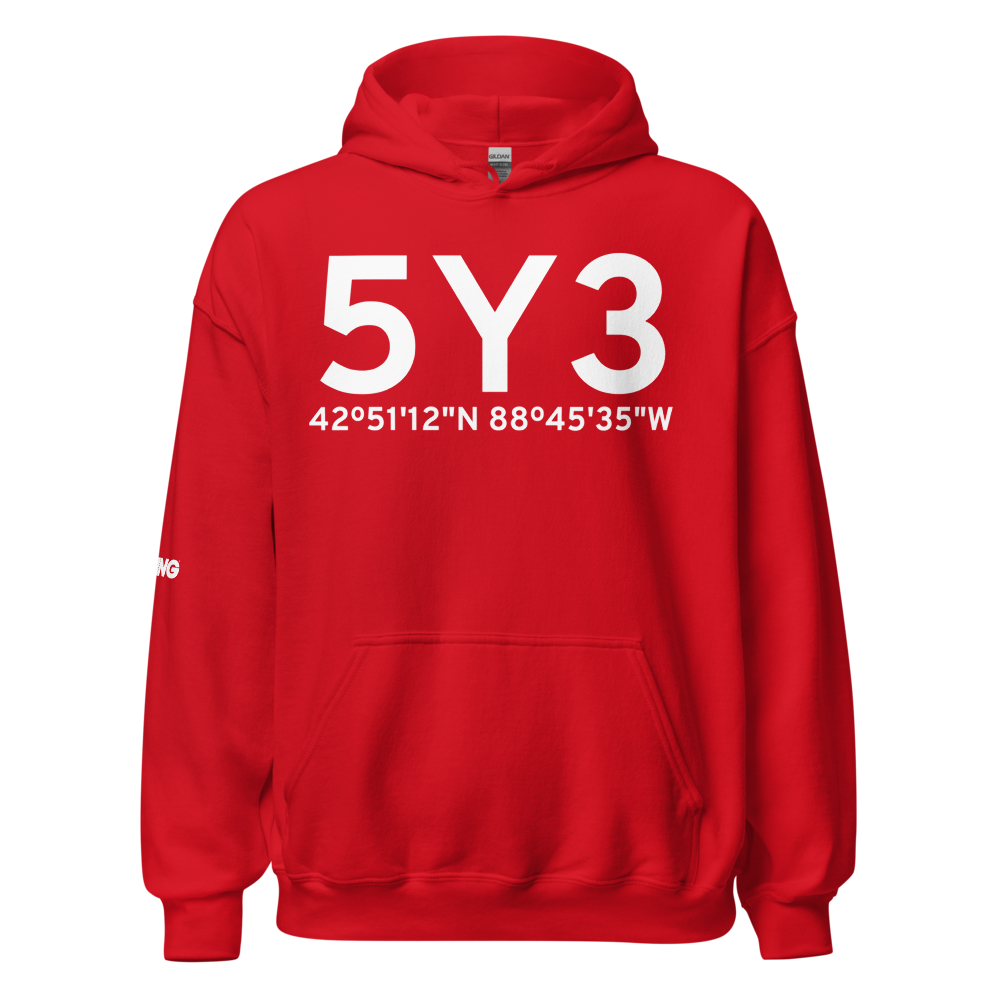 Whitewater (5Y3) Airport Hoodie Sweatshirt 
