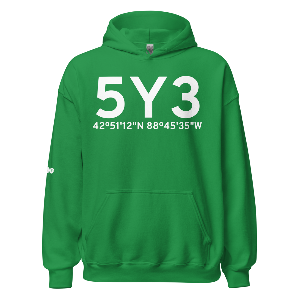 Whitewater (5Y3) Airport Hoodie Sweatshirt 