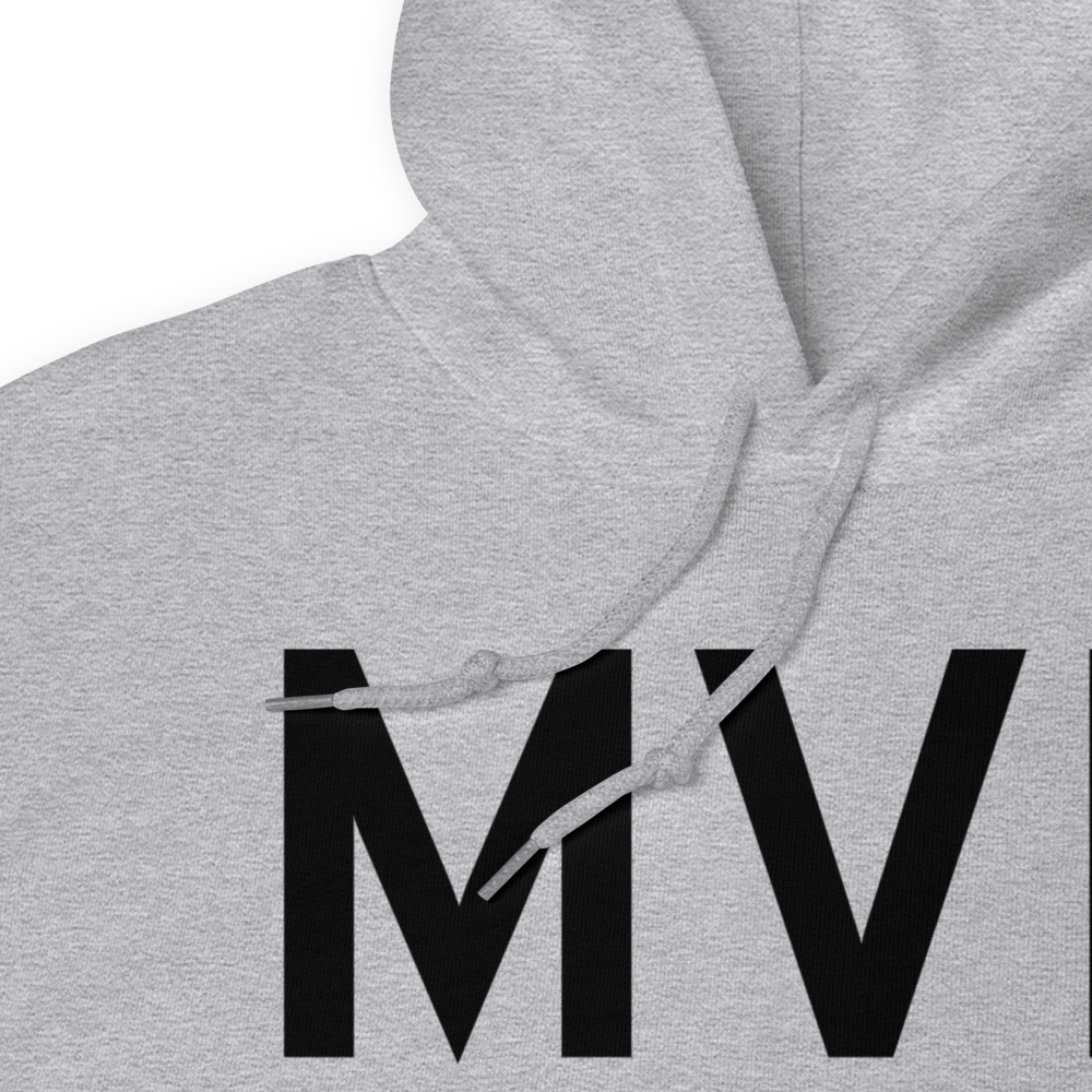 Morrisville (KMVL) Airport Hoodie Sweatshirt 
