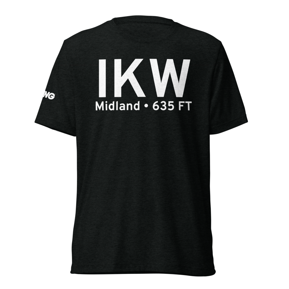Midland (K3BS) Airport Tri-blend T-Shirt 