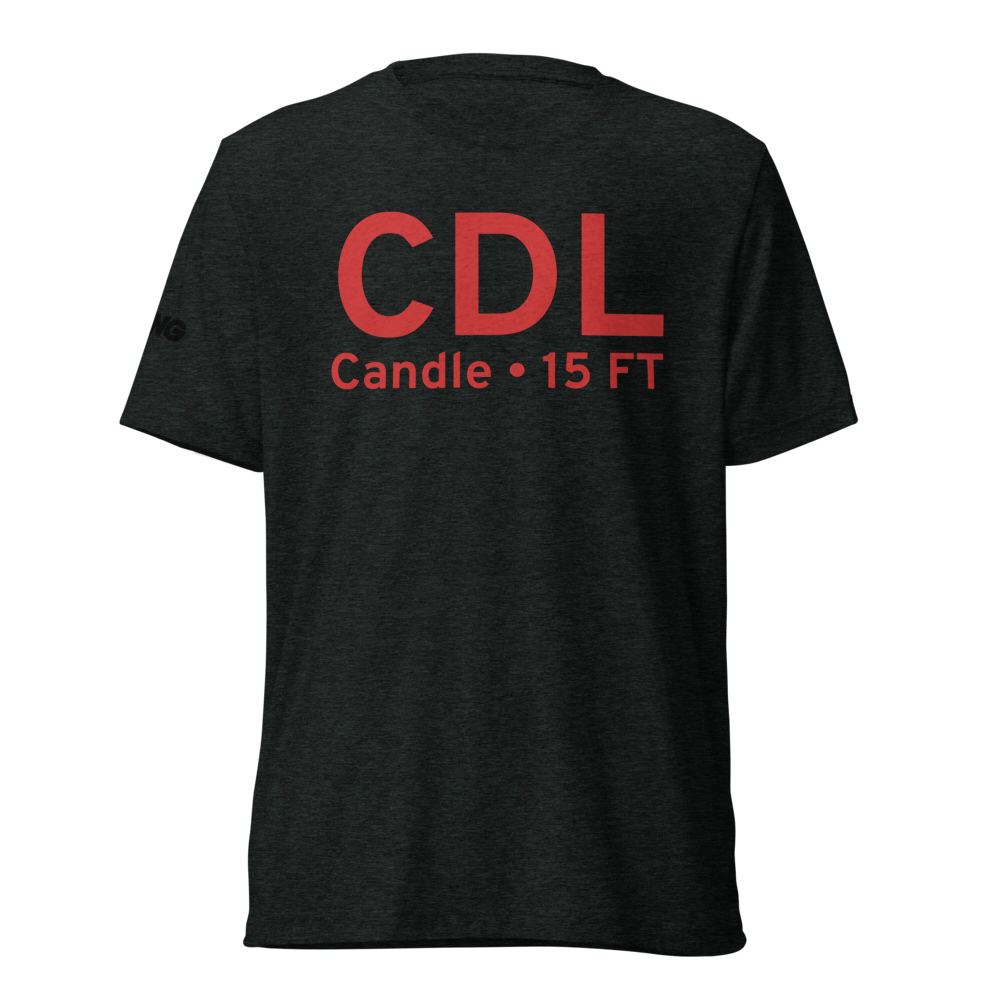 Candle (AK75) Airport Tri-blend T-Shirt 