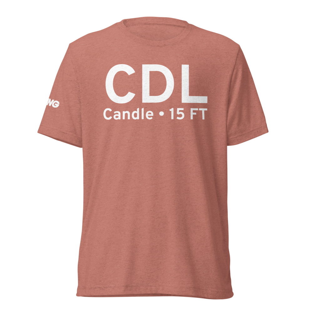 Candle (AK75) Airport Tri-blend T-Shirt 