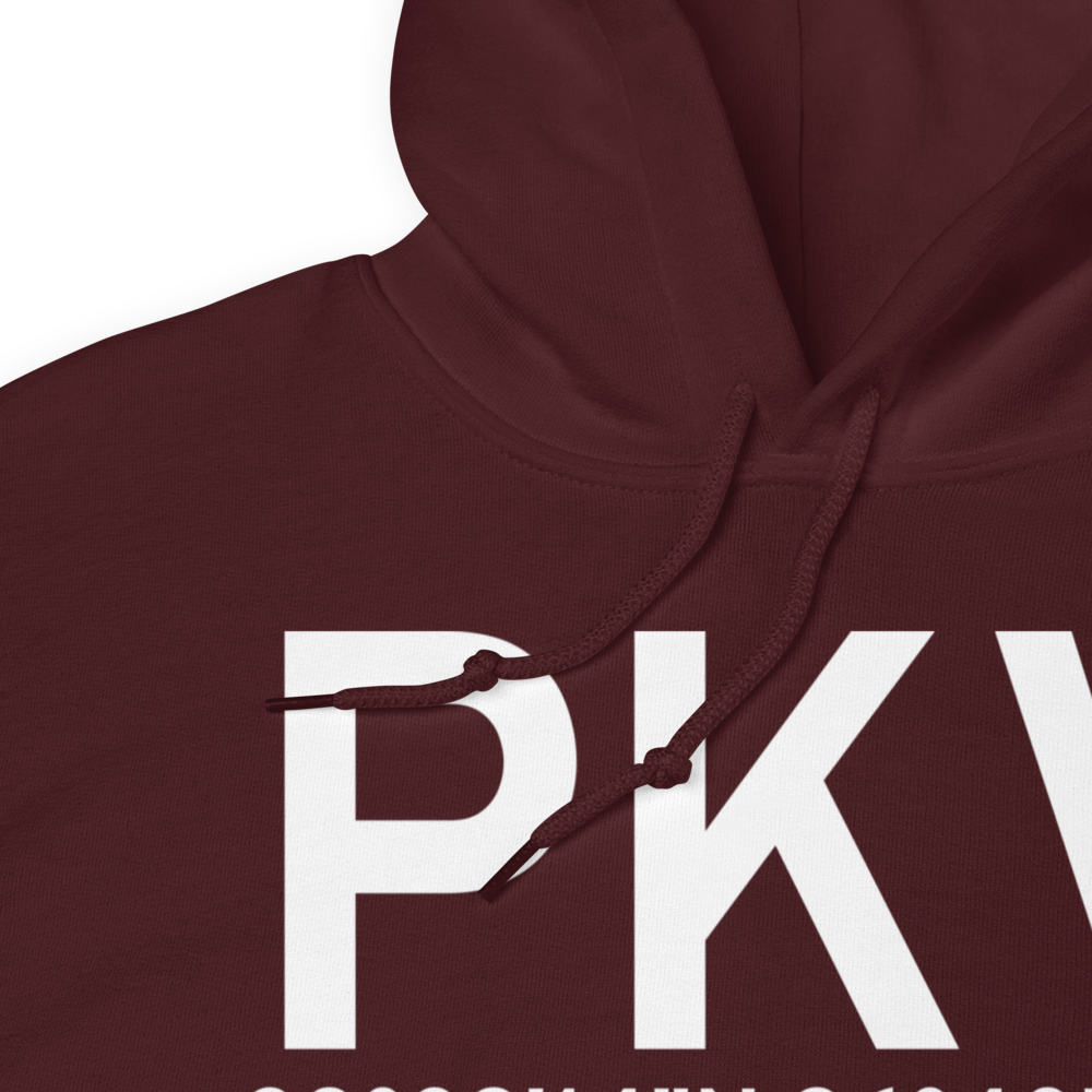 Port Lavaca (KPKV) Airport Hoodie Sweatshirt 