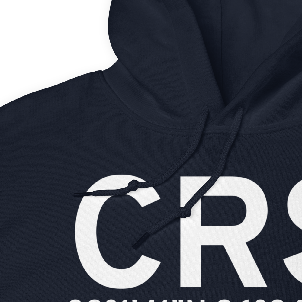 Corsicana (KCRS) Airport Hoodie Sweatshirt 