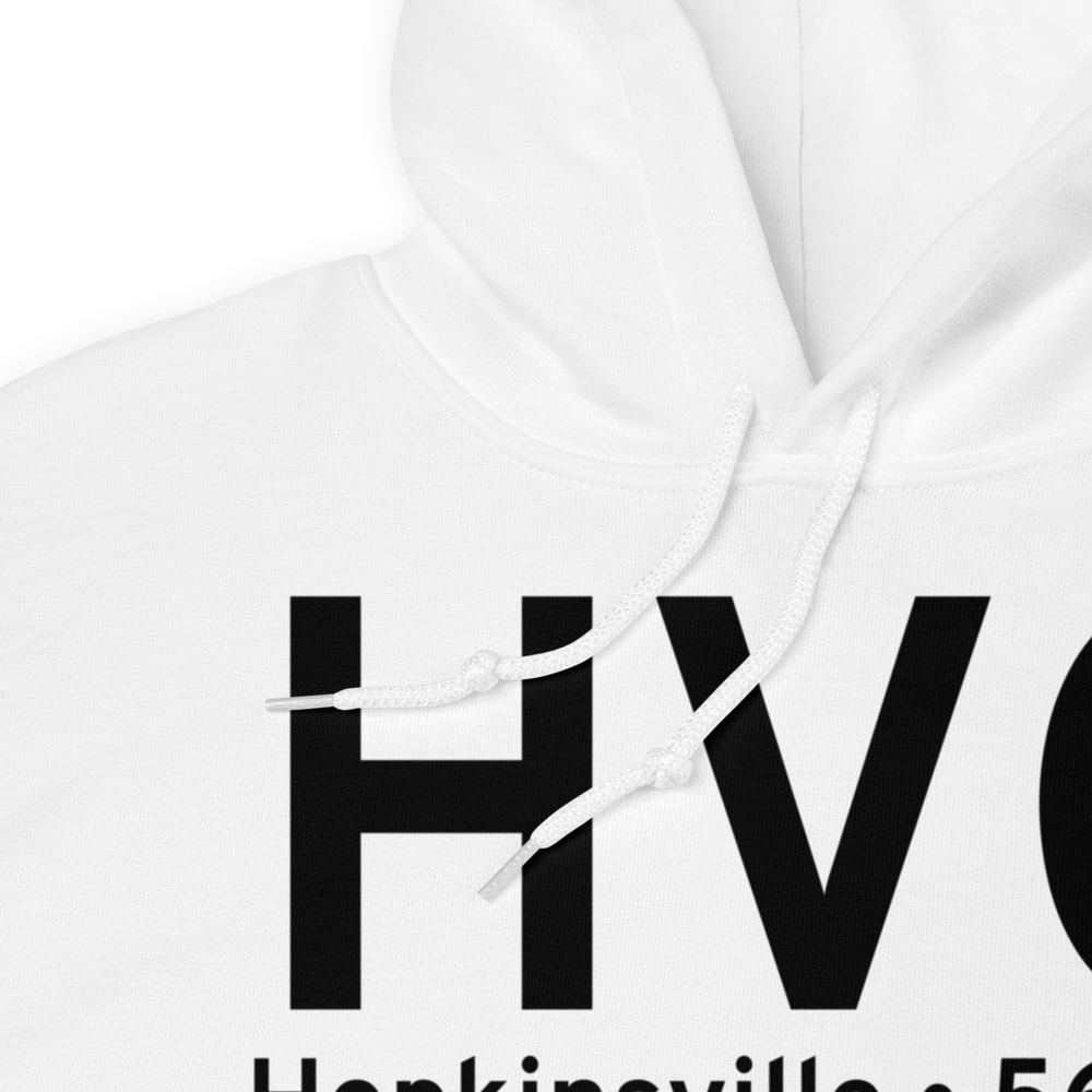 Hopkinsville (KHVC) Airport Hoodie Sweatshirt 