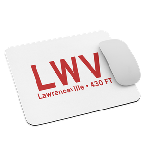 Lawrenceville (KLWV) Airport  Mouse Pad