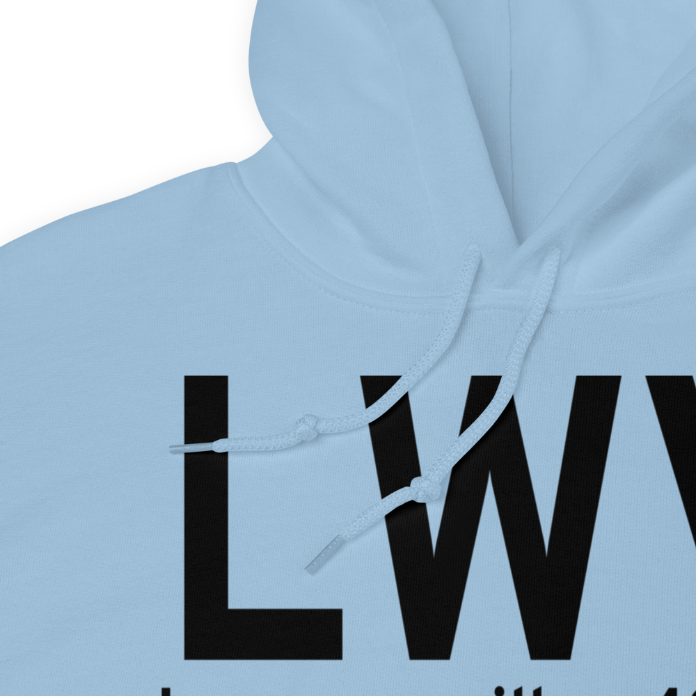 Lawrenceville (KLWV) Airport Hoodie Sweatshirt 