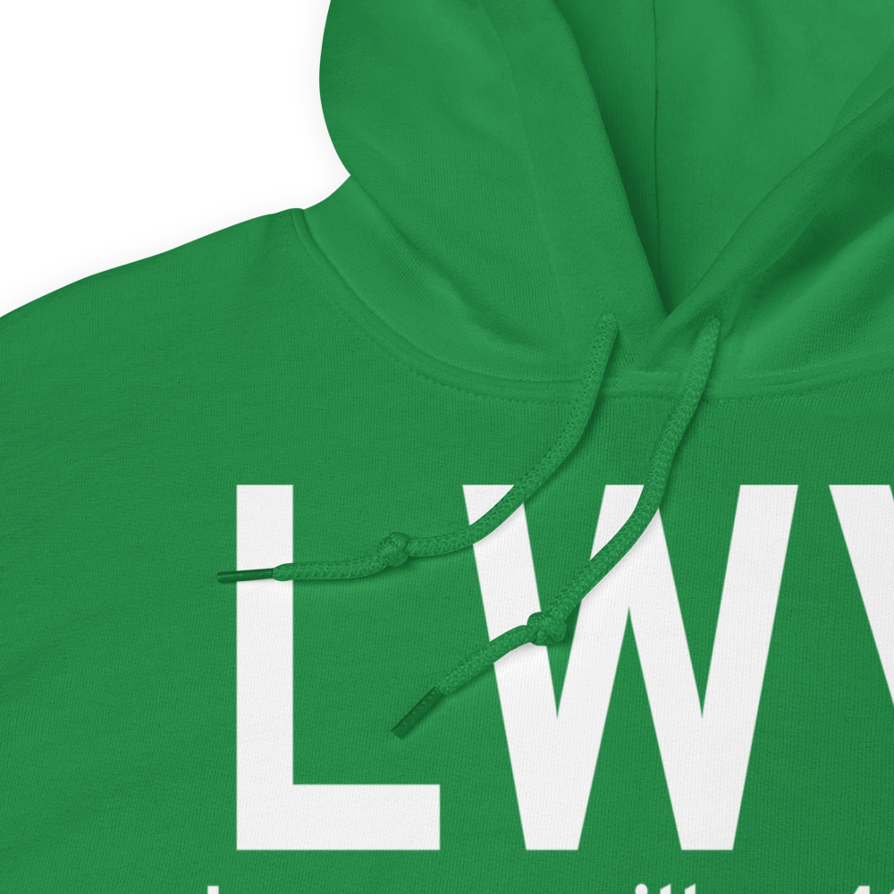 Lawrenceville (KLWV) Airport Hoodie Sweatshirt 