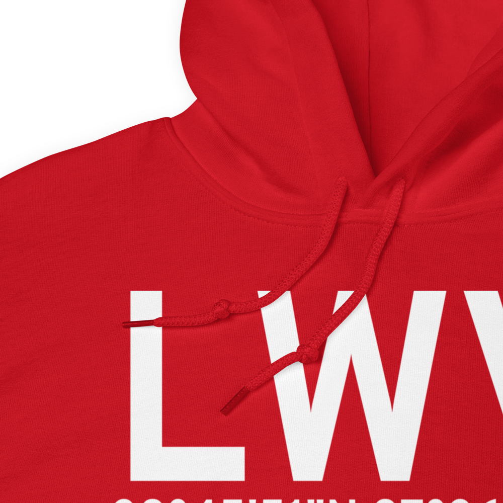 Lawrenceville (KLWV) Airport Hoodie Sweatshirt 