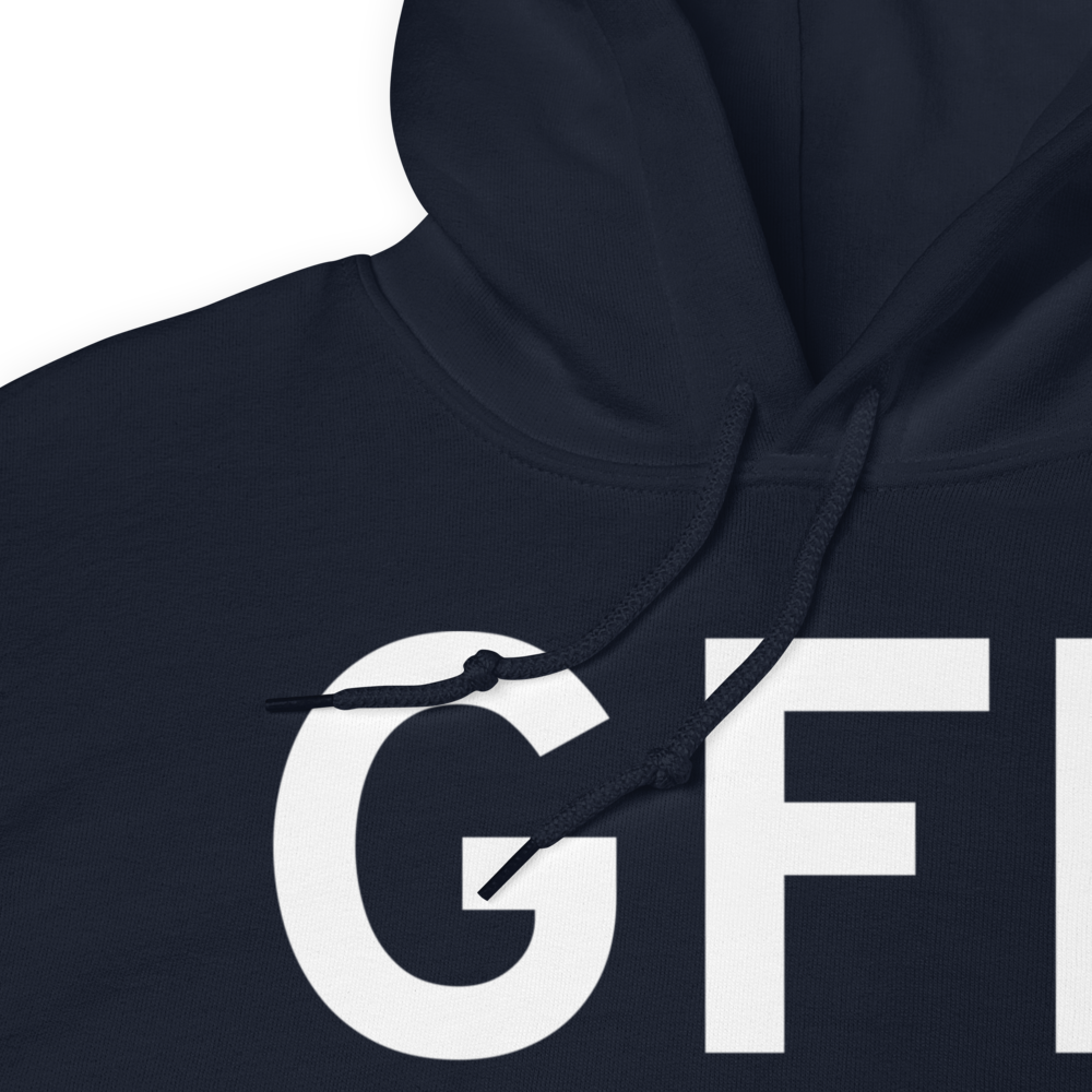 Glens Falls (KGFL) Airport Hoodie Sweatshirt 