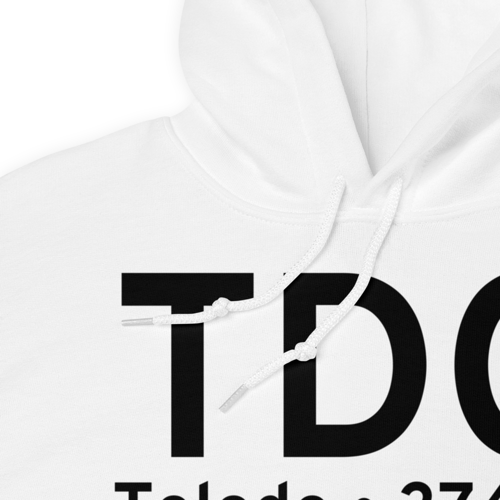 Toledo (KTDO) Airport Hoodie Sweatshirt 