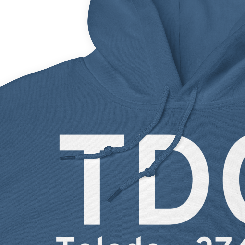 Toledo (KTDO) Airport Hoodie Sweatshirt 