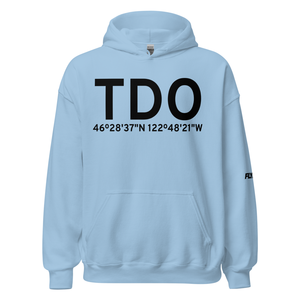 Toledo (KTDO) Airport Hoodie Sweatshirt 