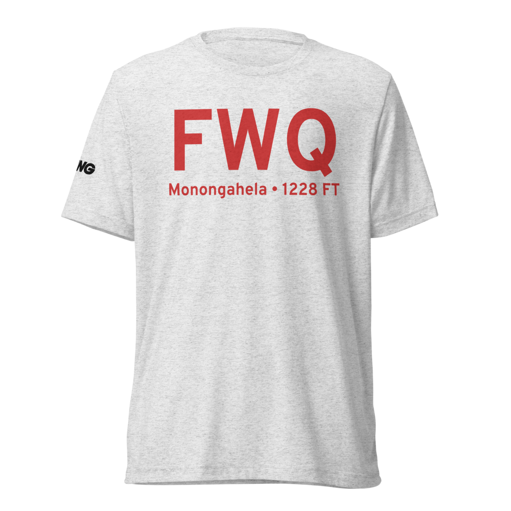 Monongahela (KFWQ) Airport Tri-blend T-Shirt 
