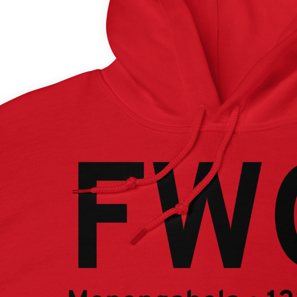 Monongahela (KFWQ) Airport Hoodie Sweatshirt 