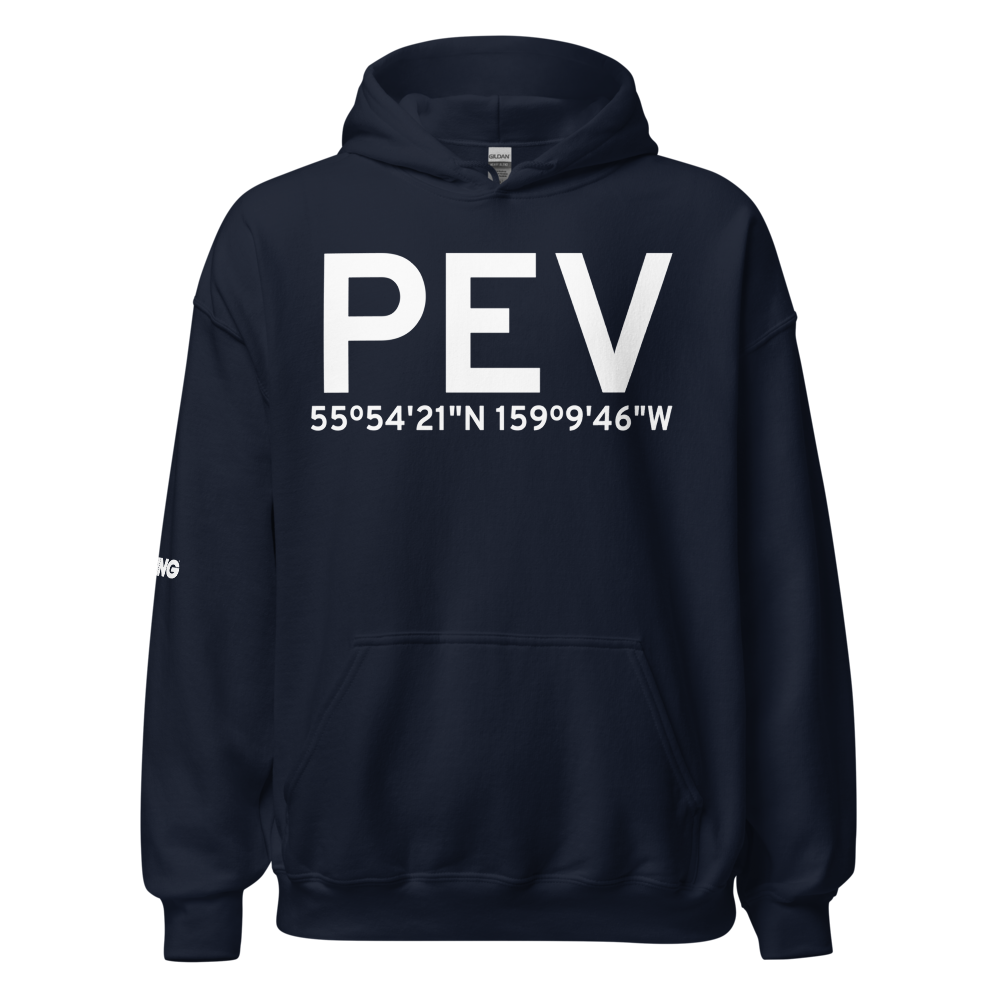 Perryville (PAPE) Airport Hoodie Sweatshirt 