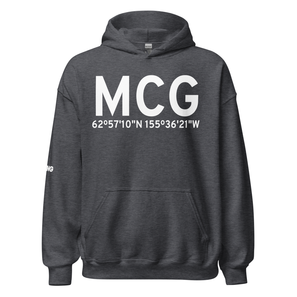 McGrath (PAMC) Airport Hoodie Sweatshirt 