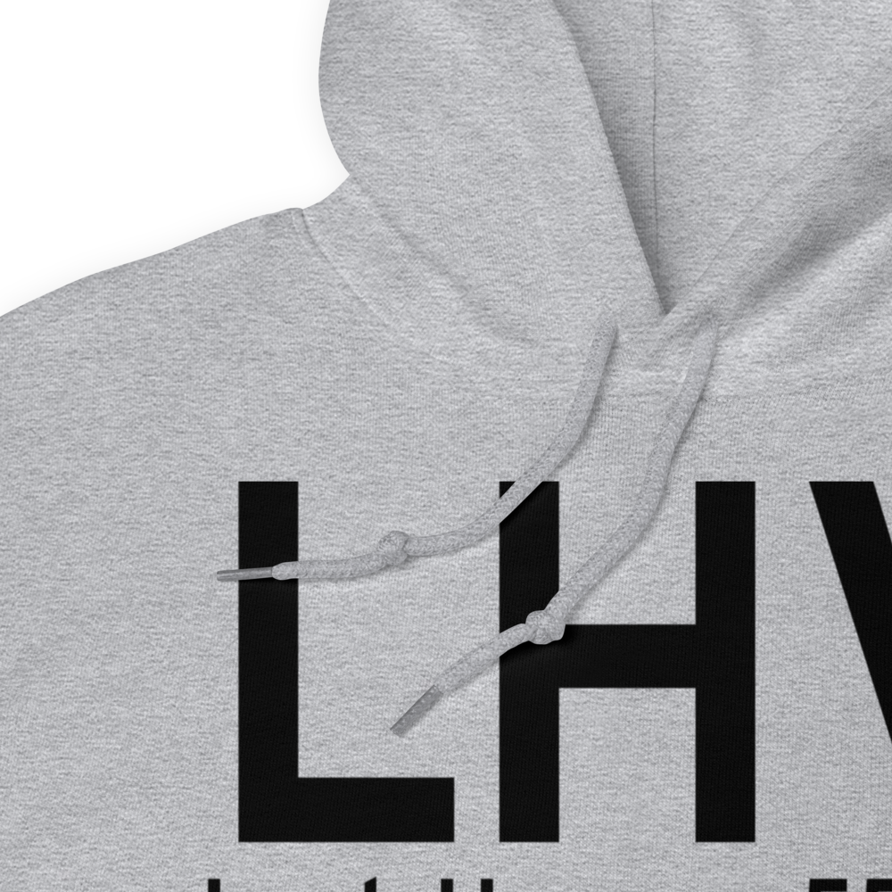 Lock Haven (KLHV) Airport Hoodie Sweatshirt 