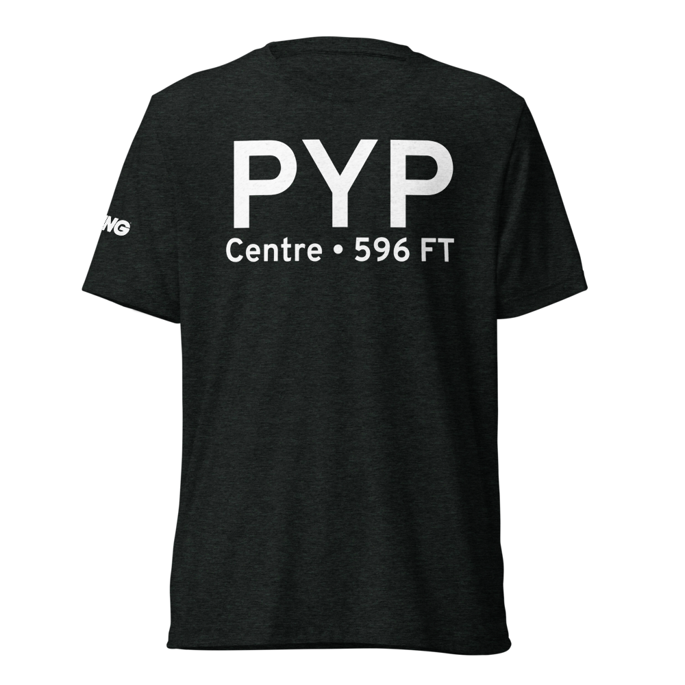 Centre (KPYP) Airport Tri-blend T-Shirt 