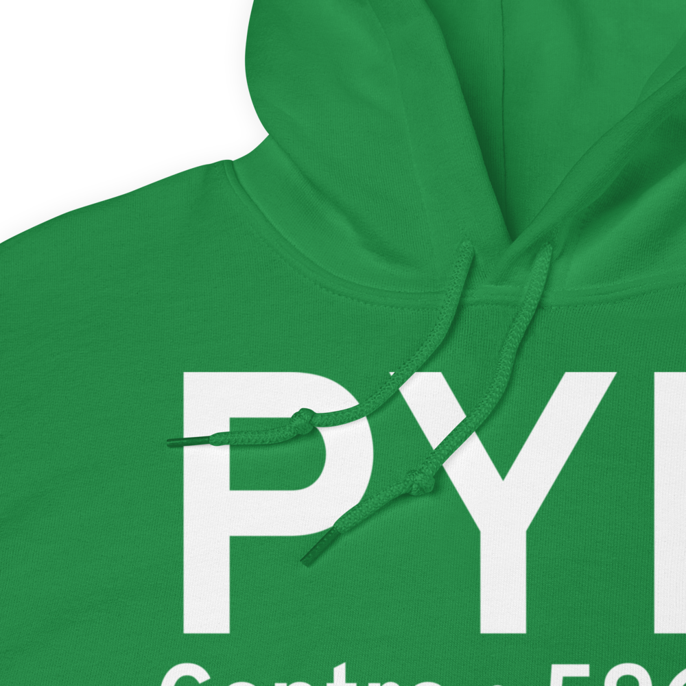 Centre (KPYP) Airport Hoodie Sweatshirt 