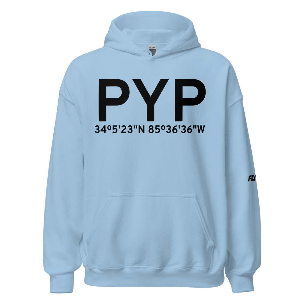 Centre (KPYP) Airport Hoodie Sweatshirt 