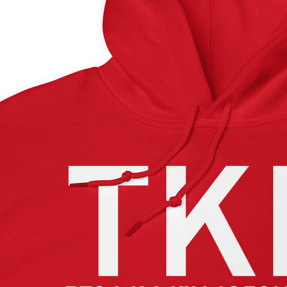 Tenakee Springs (TKE) Airport Hoodie Sweatshirt 